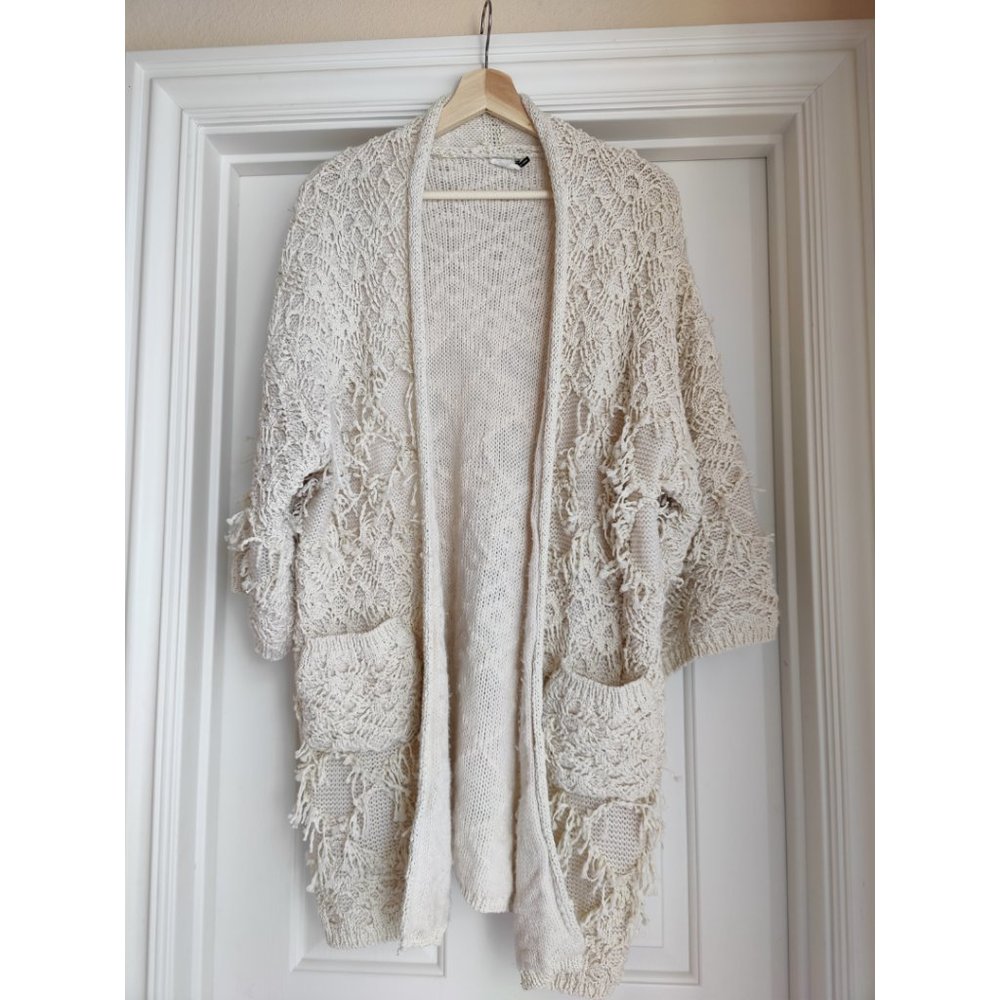 Anthropologie Akemi + Kin Oversized Textured Cardigan